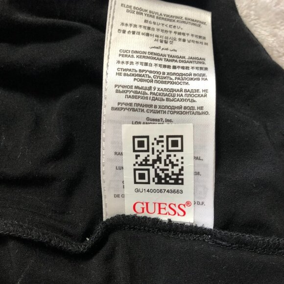 Guess Lace Little Black Party Cocktail Dress Size Small - Picture 7 of 13